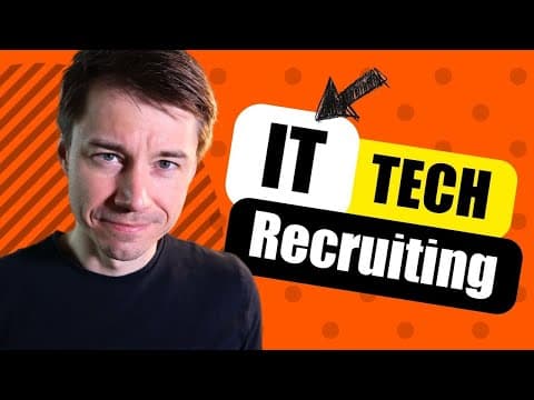 Start recruiting in the IT industry