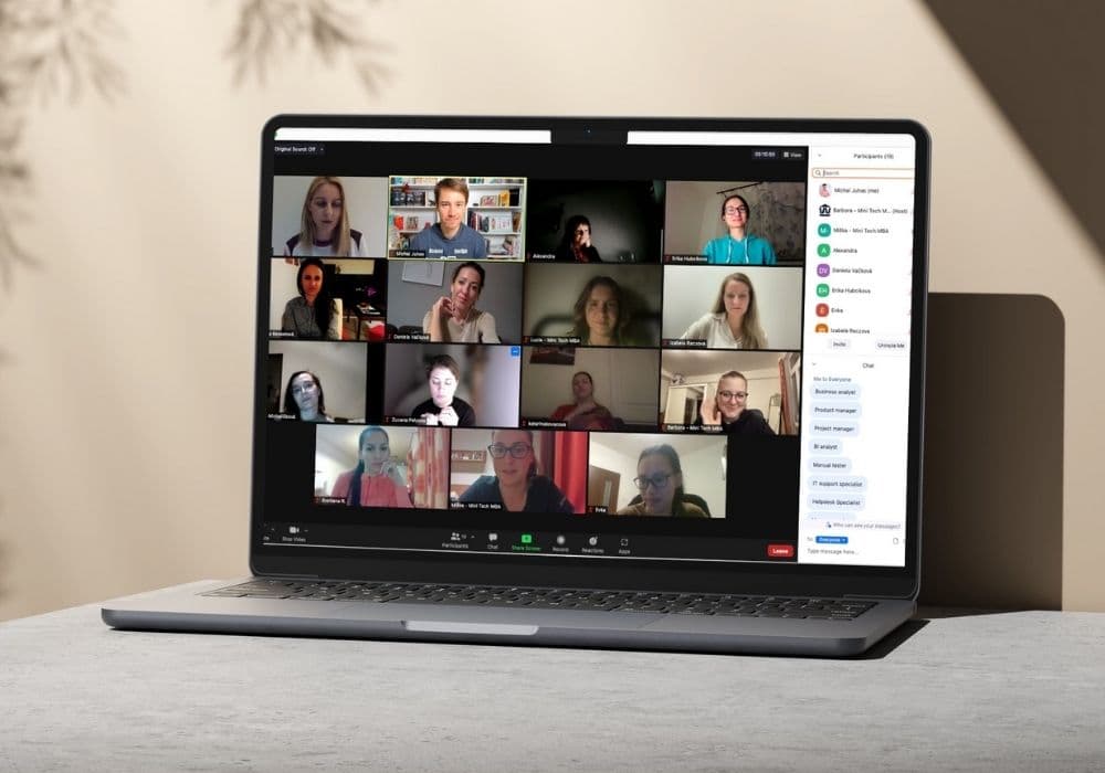 Online training session